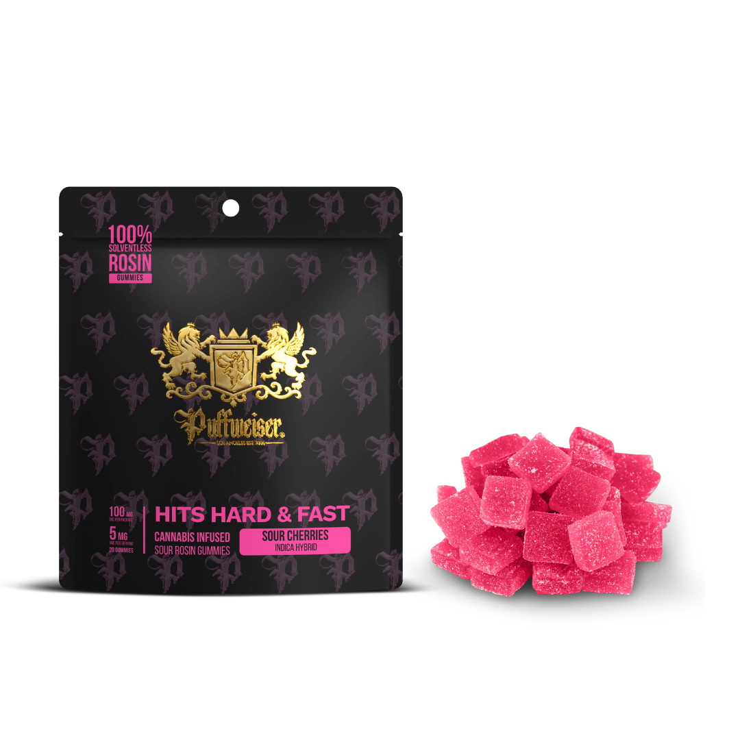 Gummies - Sour Cherries (Indica Hybrid)