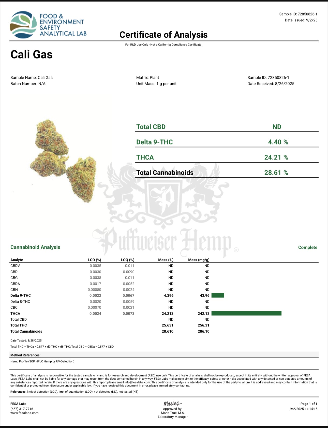 Indoor Shake - Cali Gas